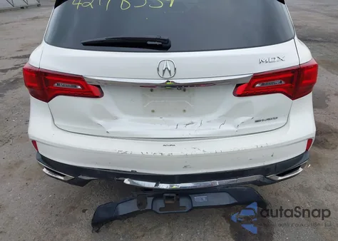 2017 Acura Mdx Technology из США, поврежденный, VIN 5J8YD4H50HL006214